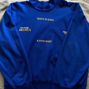 Jesus is King Crewneck